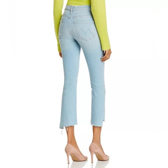 Mother The Insider Crop Step Fray in Fresh Catch Size 26 – High Rise Bootcut - Picture 5 of 14